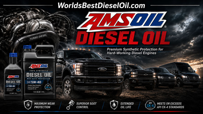 AMSOIL diesel oil guide for 2012 Ram 3500 Pickup